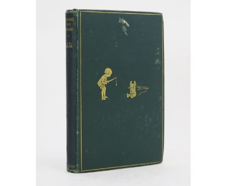 MILNE (Alan Alexander), Winnie the Pooh, 12mo., green calf with gilt pictorial decoration, illustrated by Ernest H. Shepard, 