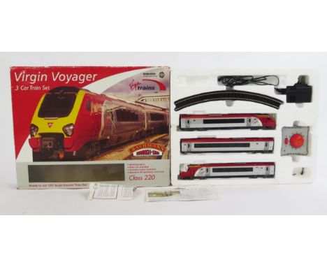 Bachmann 30-600 Virgin Voyager 3 Car OO Gauge Train Set - excellent in box 