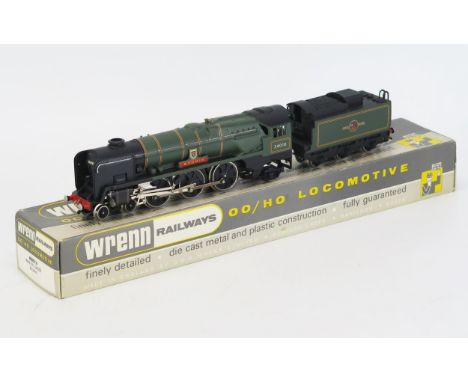 Wrenn W2236A 4-6-2 BR green Rebuilt West Country Class OO Gauge Loco No. 34016 "Bodmin" (with red nameplate) - mint/near mint