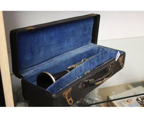 Clarinet and case