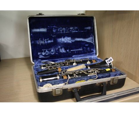 A clarinet and a case