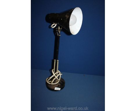An angle poise lamp.