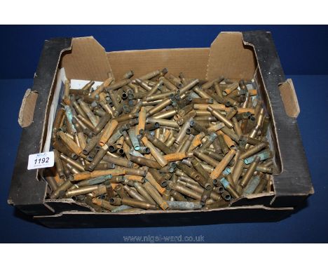 A quantity of empty Ammunition cases.