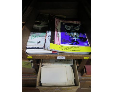 Various West End souvenir programmes, including CanCan, Les Liaisons Dangereuses, The Little Foxes, A Chorus Line, various Ba