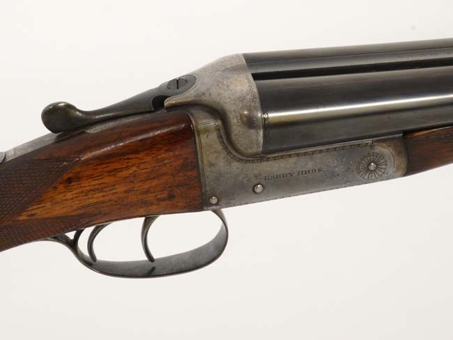 WITHDRAWN FROM AUCTION Shotgun : A Hardy Bros , Alnwick 12 bore boxlock ...