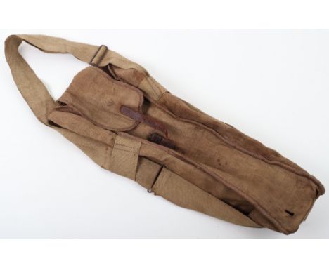 Rare Original Cloth Carry Case for a Trench Periscope, believed to have been used for the Adams &amp; Co type trench periscop