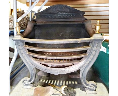 Cast iron fire grate