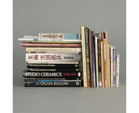 Large group of contemporary and vintage books about Japanese ceramics and pottery, 20th-21st century. This lot includes both 