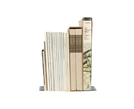 Group of 19 vintage books and magazines about Japanese and Asian arts and culture, 20th-21st century. Including: J. Hiller, "