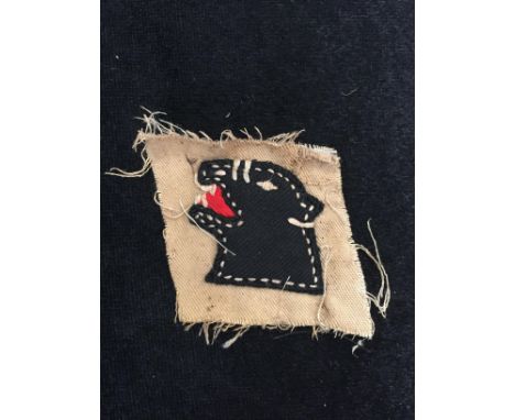 A rare 6th In dian division formation sign patch