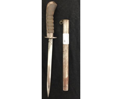 A German dagger sword with scabbard