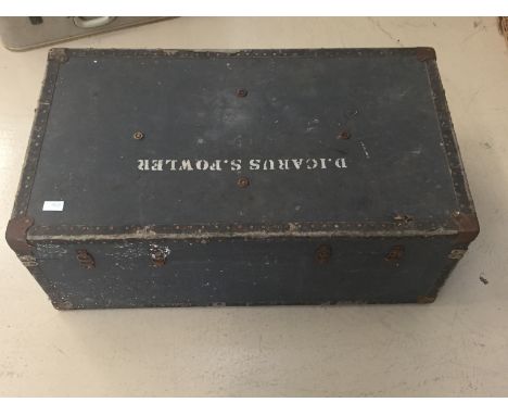 A vintage trunk