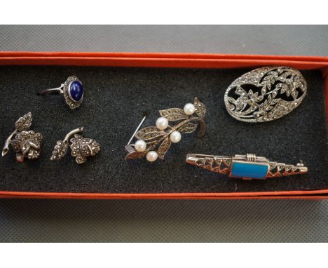 Vintage Silver Marcasite Jewellery