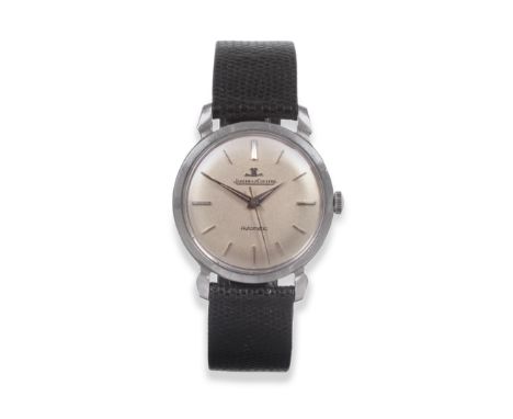 A Stainless Steel Automatic Centre Seconds Wristwatch, signed Jaeger LeCoultre, circa 1965, (calibre K880) lever movement num