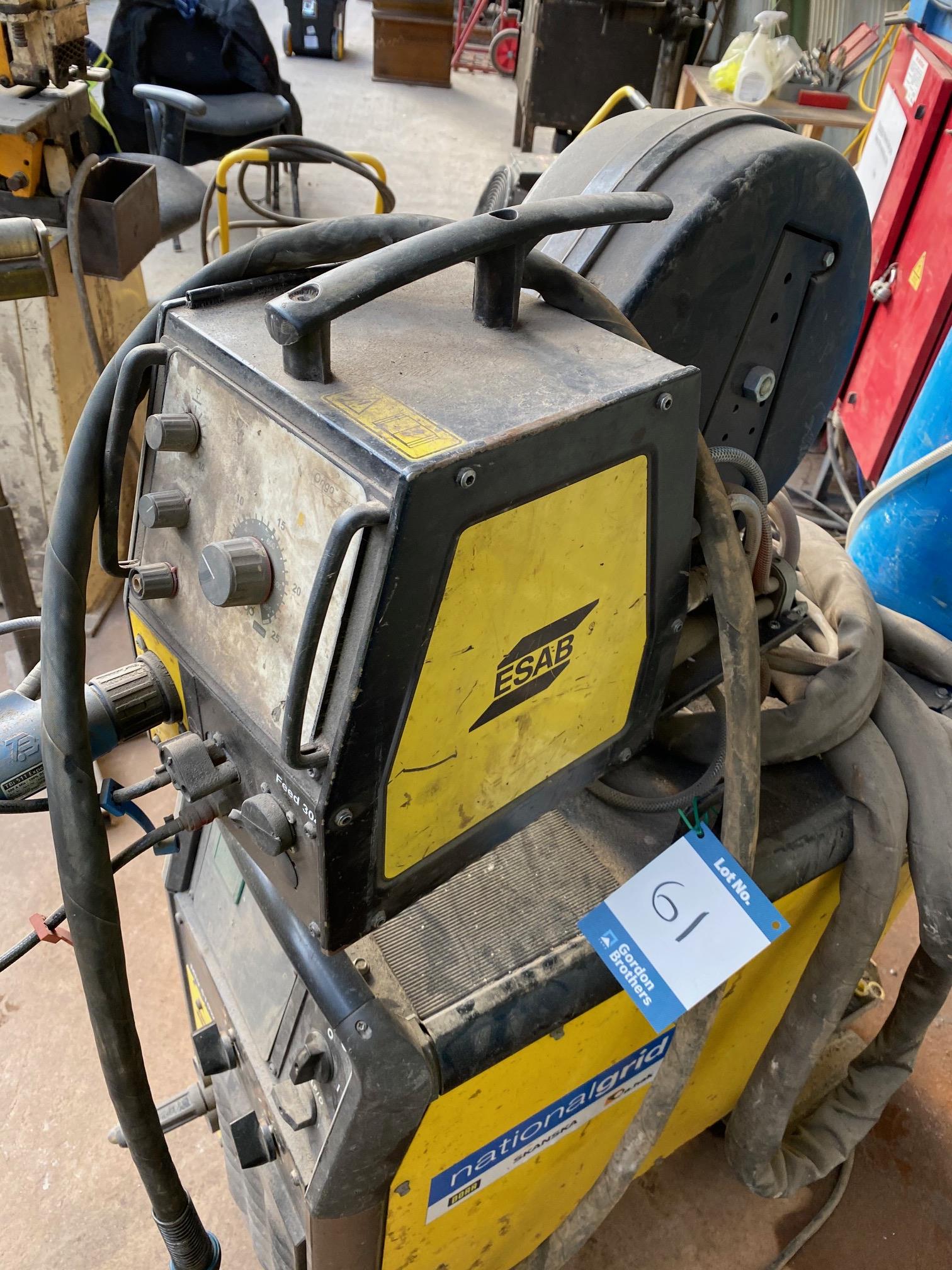 ESAB, Mig Welder Model Mig510W, 415 Volts with Feed 304 Wire Feeder