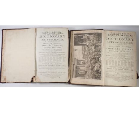 The New Royal Encyclopedia or Complete Modern Universal Dictionary of Arts and Sciences, Vol I and Vol III by William Henry H