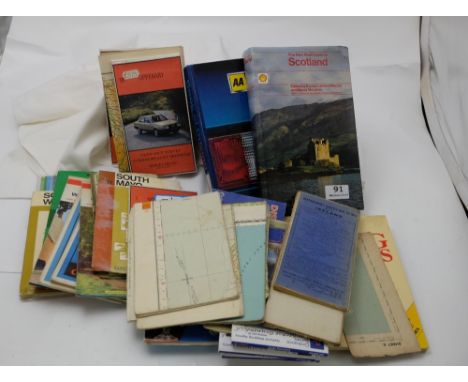 Group of 1950’s etc Irish Ordnance Survey & Bartholomew Maps – Donegal, Cork, Waterford, Tipperary etc,  & a Shell Guide to S