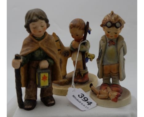 3 Hummell/Goebel Figures – “The Doctor”, “Girl with Play Horse” (1960’s) & “The Lantern Bearer” (3)