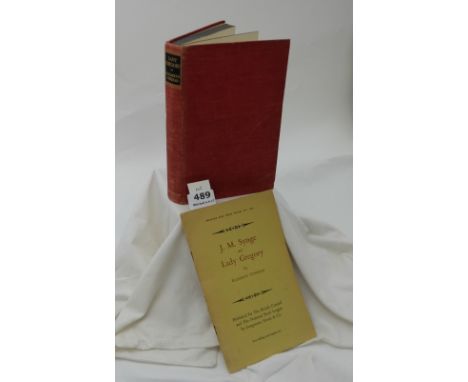 ELIZABETH COXHEAD, 2 x Books, Lady Gregory - A Literary Portrait, 1961, 1st Edition & J M Synge and Lady Gregory, 1962, 1st E