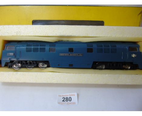 Trix loco Western Diesel and Lima loco The Manchester Regiment