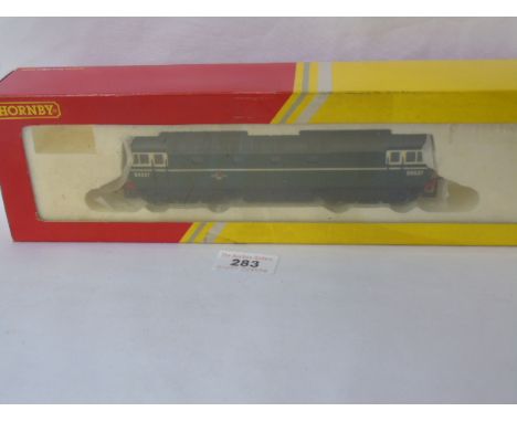Model diesel train on Bachmann chassis and boxed Hornby loco D6537