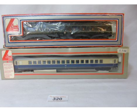 5 Lima carriages, buffet car and 1 ARC truck