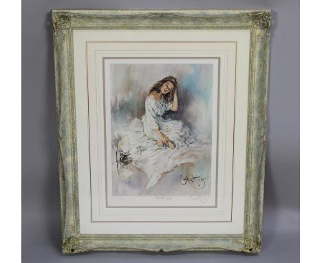 A Framed Gordon King Limited Edition Print, Candle Light, 659/850, Signed in Pencil 