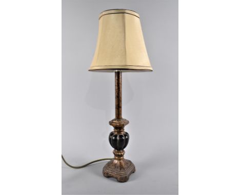 A Modern Table Lamp and Shade, 53cms High 