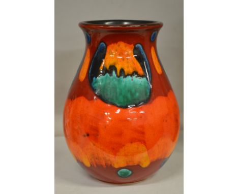 A modern Poole pottery vase.