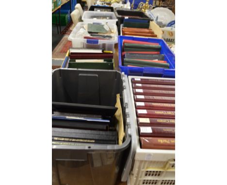 A gentleman's lifetime collection of first day covers and stamps, most in albums.