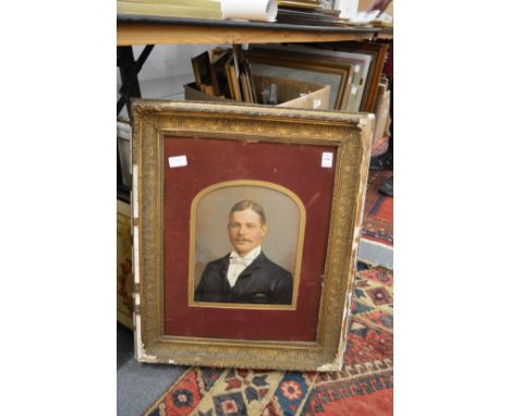 Portrait of a Gentleman, colour print and three maps.