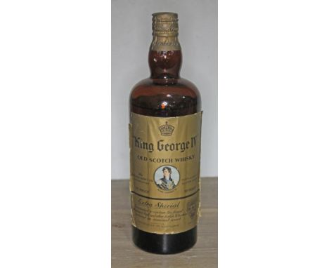 King George IV old Scotch whisky 70 proof.  