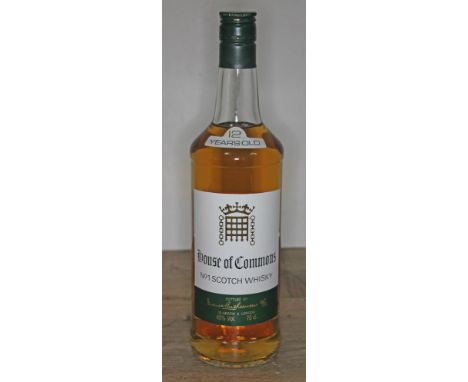 James Buchanan House of Commons 12 years old scotch whisky 40% 75cl, limited edition number 86/355, sealed, level high should