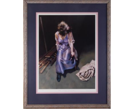 Robert Lenkiewicz (1941-2002), The Painter with Women, signed edition print 191 of 475, Washington Green, St Antony theme, fr