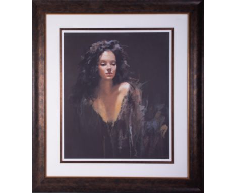 Robert Lenkiewicz (1941-2002) signed edition print 'Anna Navas'
