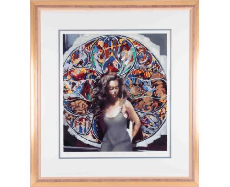 Robert Lenkiewicz (1941-2002) 'Anna Last Judgement Project 18', signed limited edition print 292/375, 57cm x 49cm, with certi