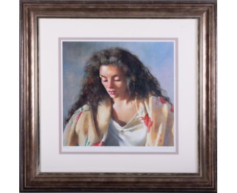 Robert Lenkiewicz (1941-2002) signed edition print 'Study of Anna' number 452/750.