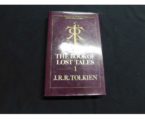 J R R TOLKIEN: THE HISTORY OF MIDDLE-EARTH - THE BOOK OF LOST TALES, PARTS 1 AND 2 - THE LAYS OF BELERIND - THE SHAPING OF MI