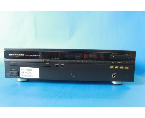 MARANTZ COMPACT DISC PLAYER CD-50, ARCAM DELTA 60 INTEGRATED STEREO AMPPLIFIER & TWO ROGERS SPEAKERS / GRADE: UNCLAIMED PROPE