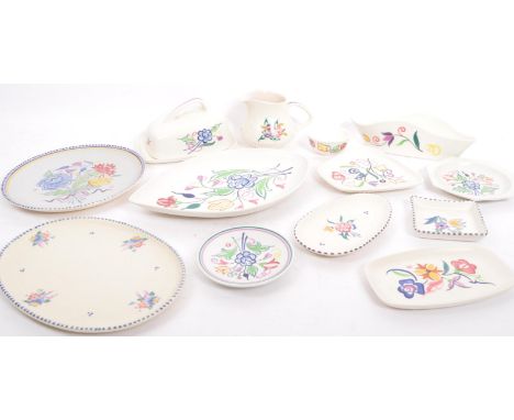 Poole Pottery - Traditional Ware - An assortment of vintage 20th century circa 1950s &amp; later Poole pottery ceramic items 