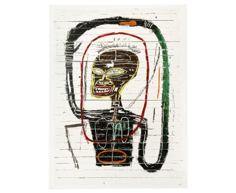 After Jean-Michel Basquiat (1960-1988)Flexible, 2016 numbered 21/85 in pencil, signed and dated '5/13/16' in pencil on the ac