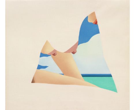 Tom Wesselmann (1931-2004)Seascape Dropout, 1982 signed, dated and numbered 39/50 in pencilwoodcut printed in colours54.6 x 6