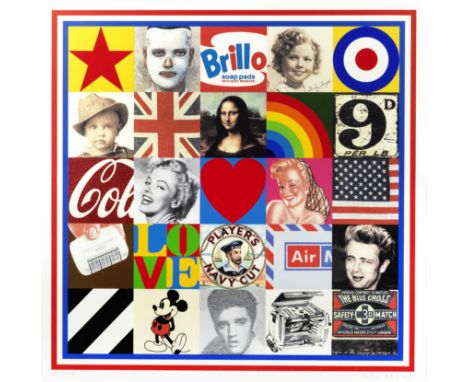 Sir Peter Blake (born 1932)Sources of Pop Art VII, 2009 signed and inscribed 'A/P III/XVIII' in pencil, one of eighteen artis