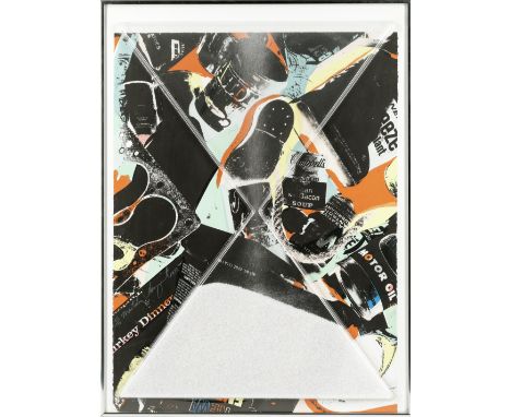 JAMES ROSENQUIST (1933-2017)Mastaba, 1971 signed, titled, dated and numbered 41/70 in white pencillithograph printed in colou
