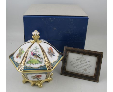 A limited edition Royal Worcester 200th Anniversary Collection Regent Pot Pourri, with box and certificate