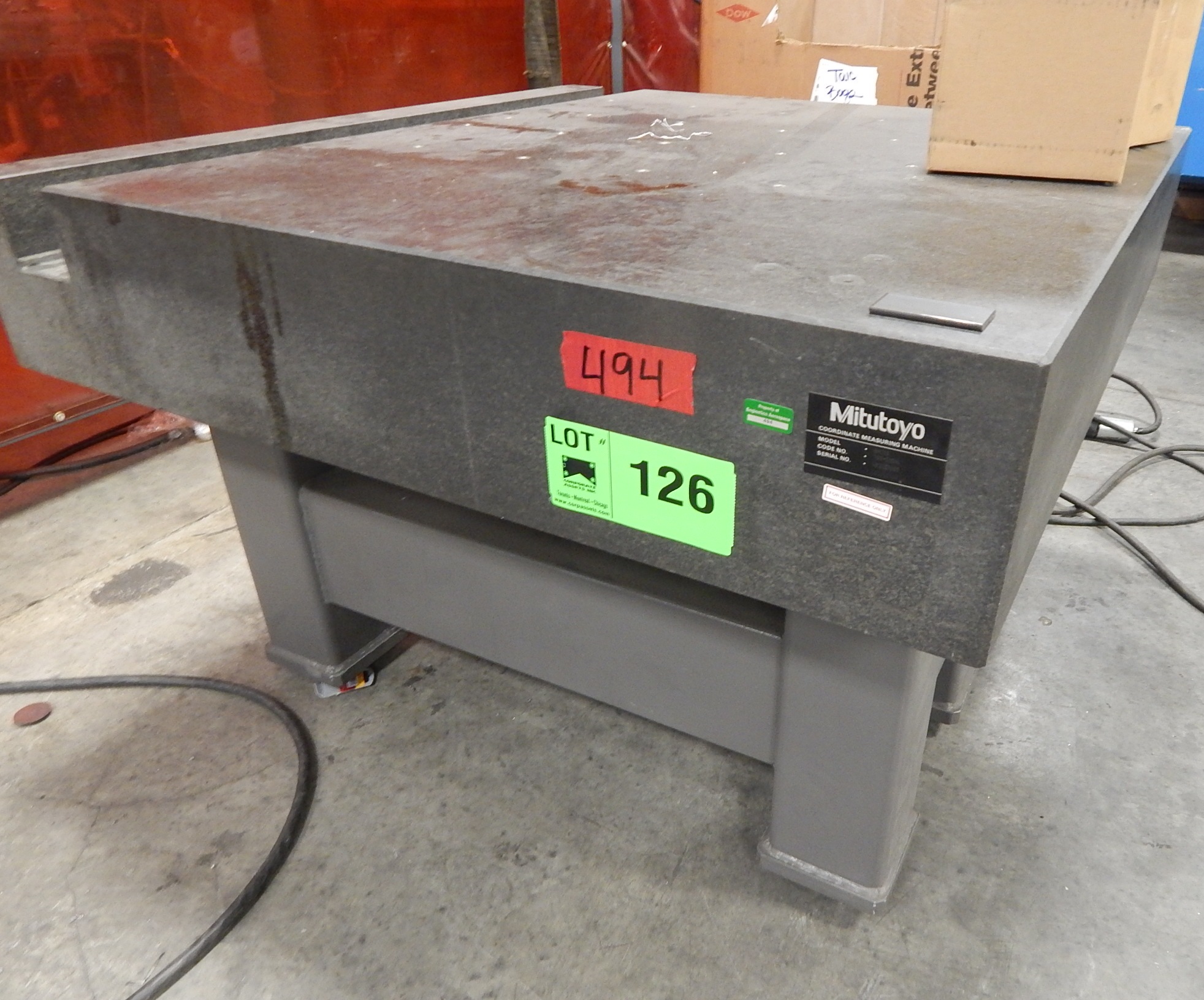 MITUTOYO GRANITE SURFACE PLATE
