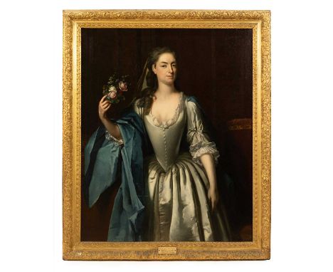 Herman Van Der Mijn (1684-1741)Portrait of Lady Mary Somerset (1665-1733), daughter of Henry, 1st Duke of Beaufortthree-quart