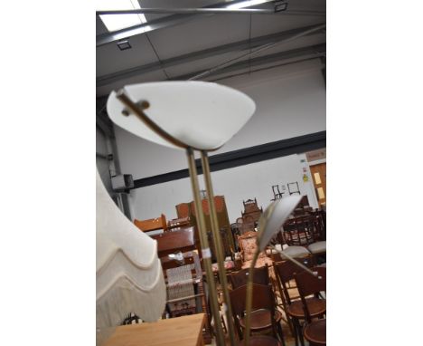 A modern standard lamp/reading light
