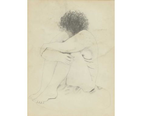 *Mary Newcomb (1922-2008)Seated nudepencil19 x 13.5cmProvenance: Crane Kalman Gallery.*Artist's Resale Right may apply to thi