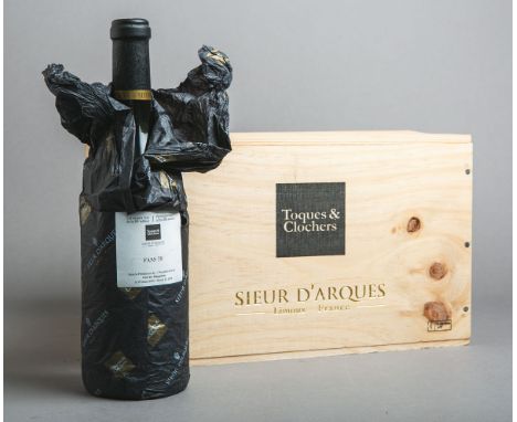 7 Flaschen Wein "Sieur d'Arques - Toques u. Clochers", Chardonnay, Limoux, Frankreich,Jahrgang 2017, Clocher de Cépie, 75 cl.